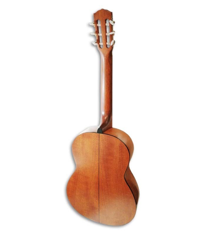 Foto do fundo da Guitarra Clássica Fender modelo ESC110 Educacional