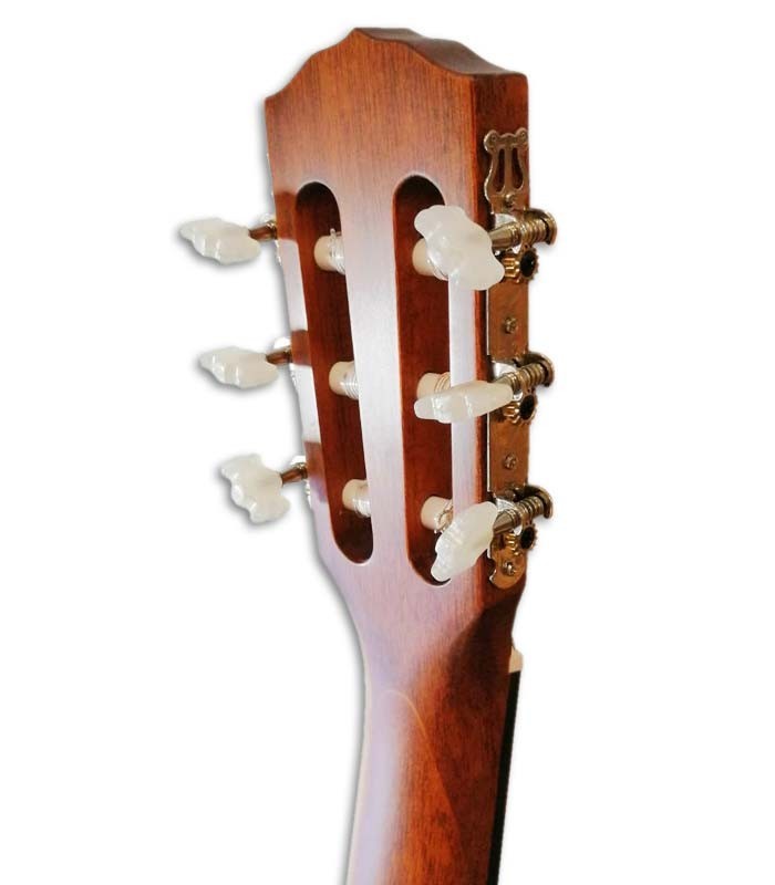 Foto del clavijero de la Guitarra Clásica Fender modelo ESC110 Educacional