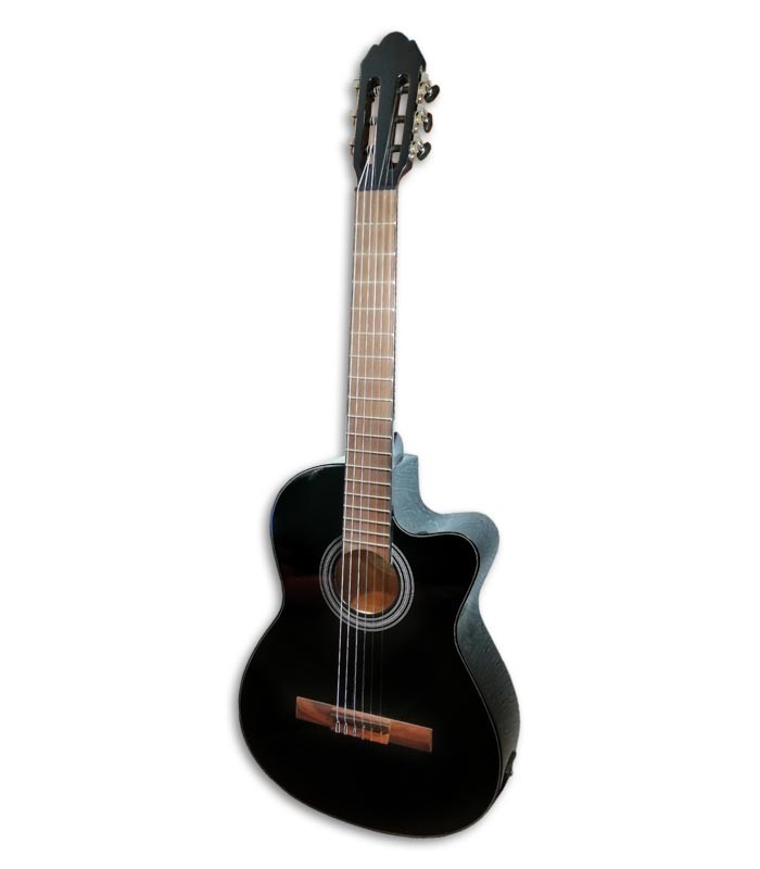 Foto da Guitarra Clássica VGS Student Preta com Pickup