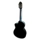 Photo of the Classical Guitar VGS Student Black with Pickup Back
