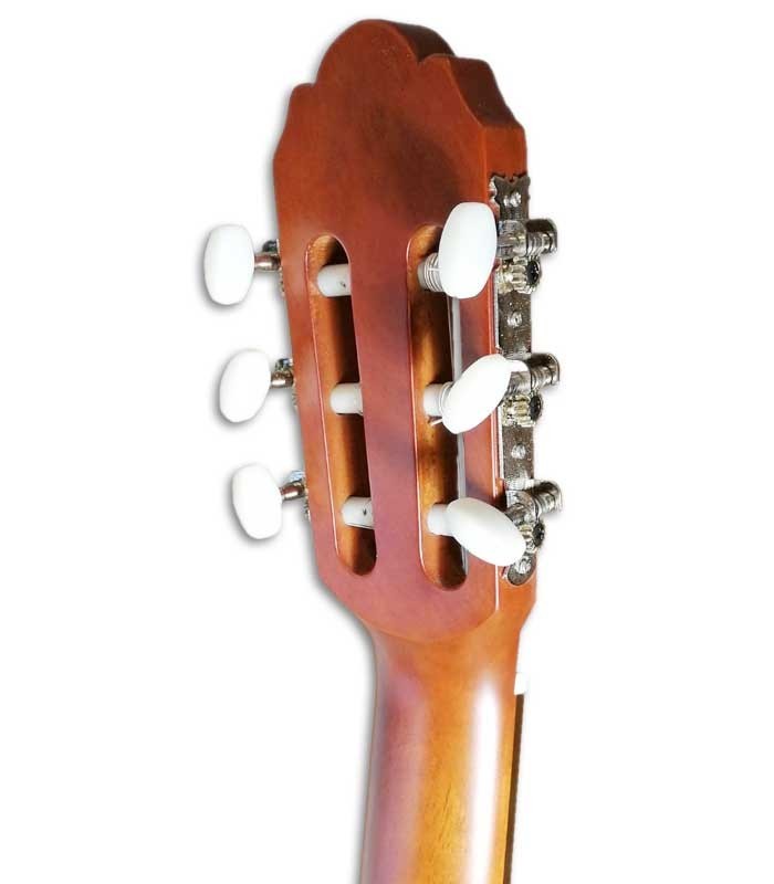Foto dos carrilhões da Guitarra Clássica VGS Student Natural com Pickup