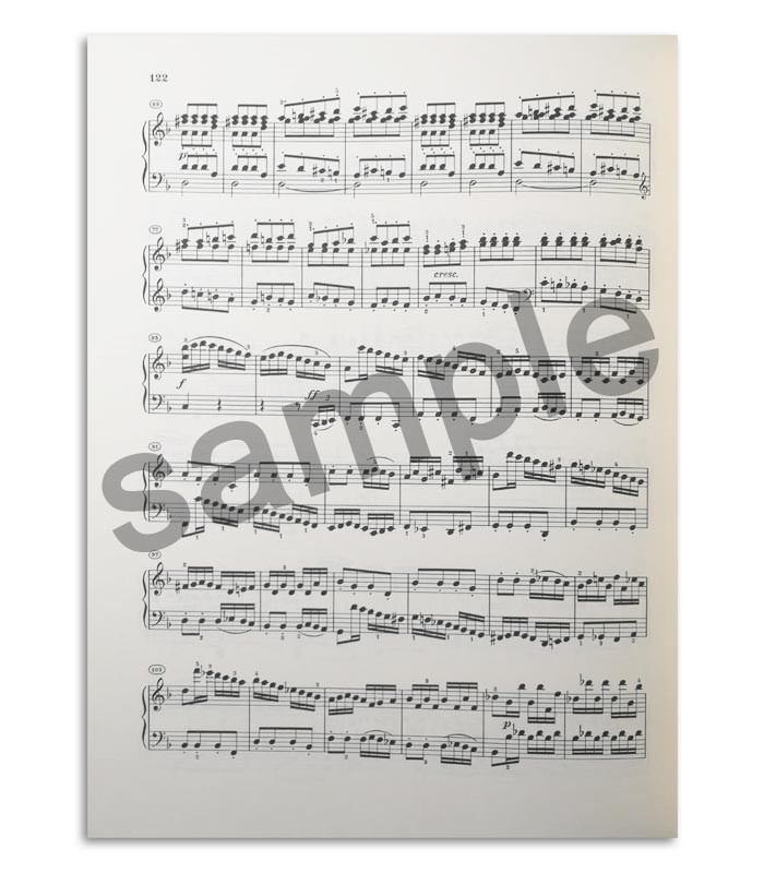 Foto de uma amostra do livro Beethoven Piano Sonatas Vol 1 HVE21112A