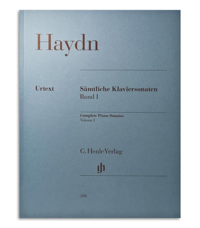 Foto da capa do livro Haydn The Complete Piano Sonatas Vol 1 HVE21321A