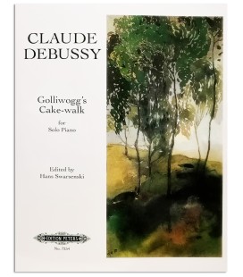Photo of the cover of the Book Debussy Colliwogs Cakewalk P7254