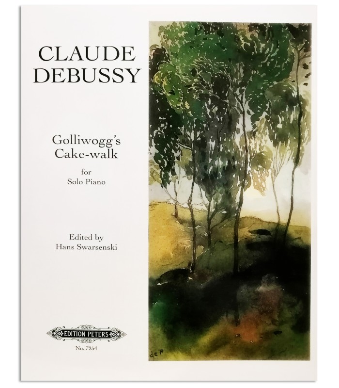 Foto de la portada del Libro Debussy Colliwogs Cakewalk P7254