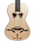Foto do tampo da Viola Amarantina Artimúsica VA80S
