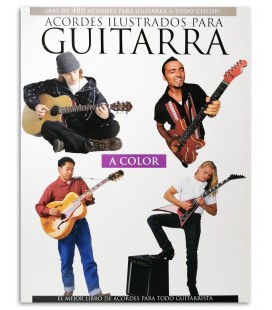 Foto de una muestra del libro Acordes Ilustrados para Guitarra M叩s de 400 MSLAM98200