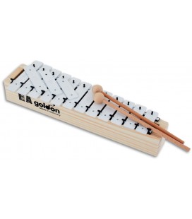 Foto del Glockenspiel Goldon 11090 Soprano Diatónico Dó Sol con Batidores