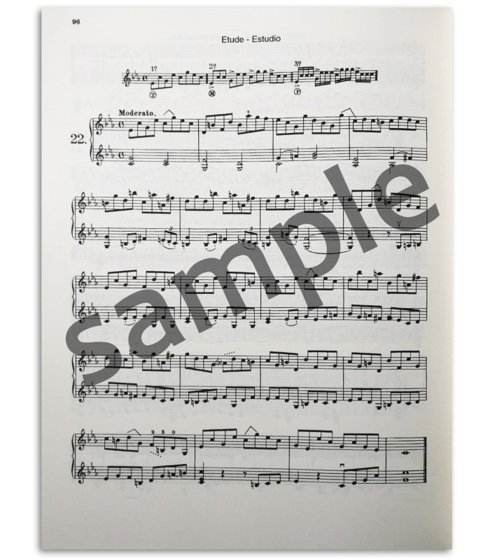 Foto de uma amostra do livro Mathieu Crickboom para Violino Teórico e Prático Vol 3 SF6561