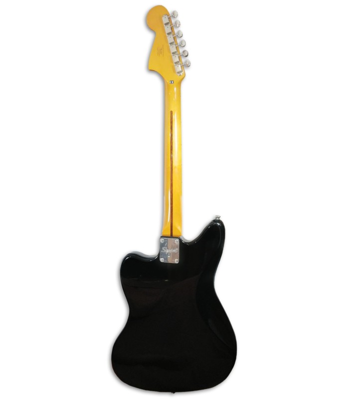 Photo of the Electric Guitar Fender Squier Classic Vibe 70S Jaguar IL Black back