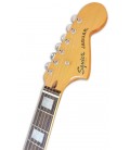 Foto da cabeça da Guitarra Elétrica Fender Squier Classic Vibe 70S Jaguar IL Black