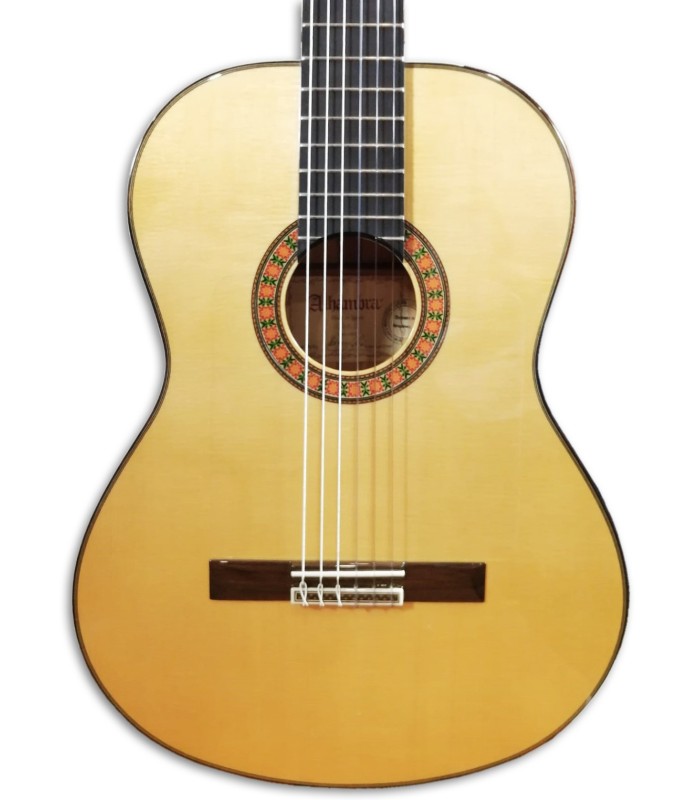 Foto de la tapa de la Guitarra Flamenca Alhambra 10 FC