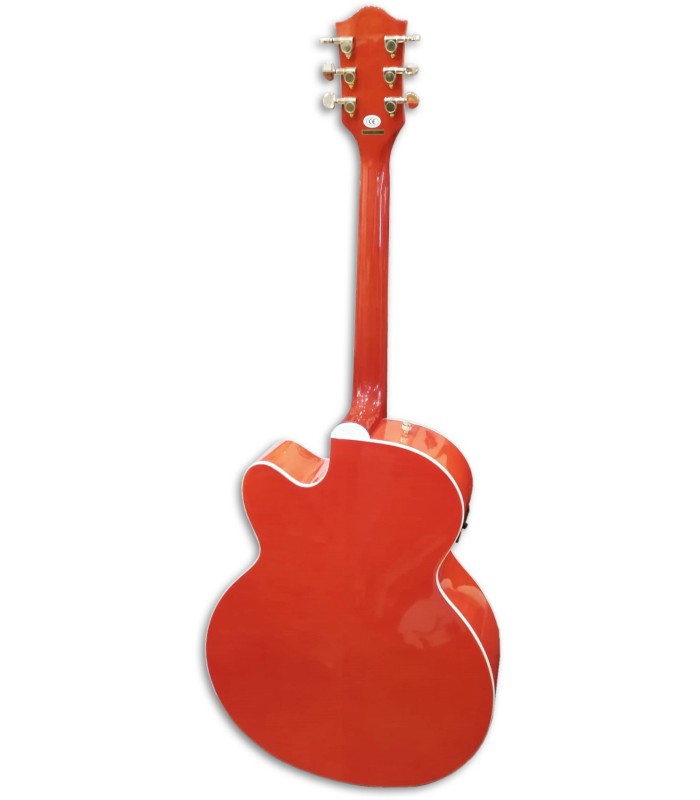 Photo of the Electroacoustic Guitar Gretsch G5022CE Rancher Jumbo Savannah Sunset back
