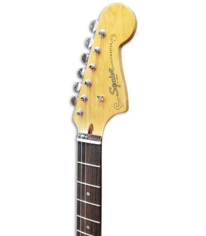 Foto de la cabeza de la Guitarra Eléctrica Fender Squier Classic Vibe 60S Jazzmaster IL Sonic Blue