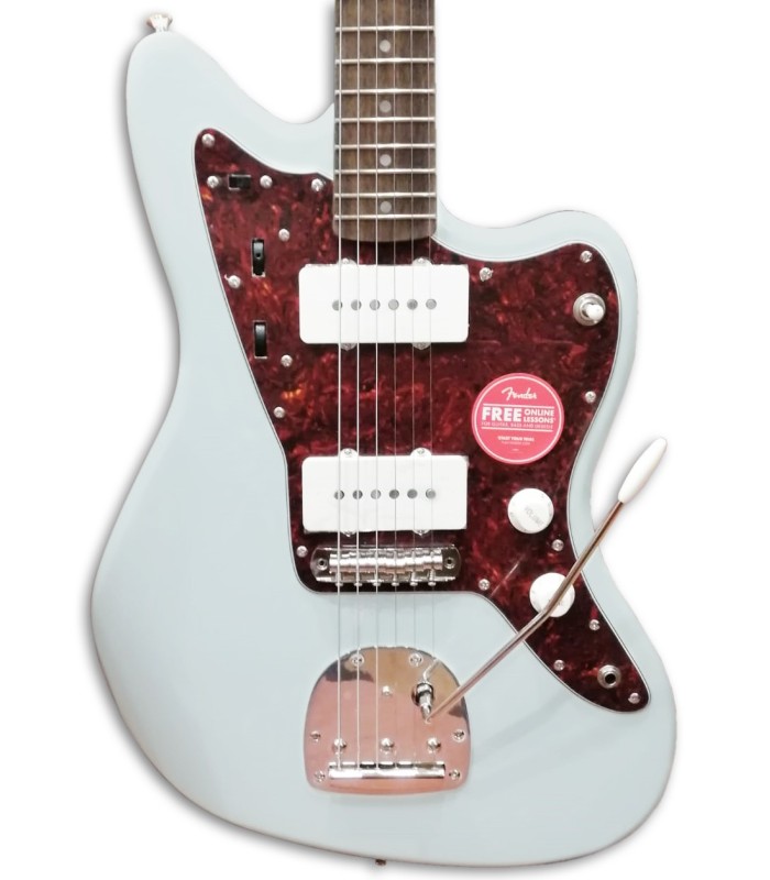 Photo of the Eletric Guitar Fender Squier Classic Vibe 60S Jazzmaster IL Sonic Blue body