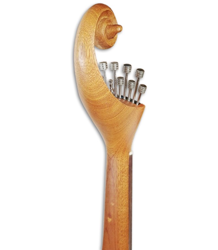 Foto da cabeça da Guitarra Portuguesa Artimúsica GPBASELCAD Modelo Lisboa