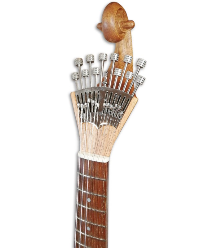 Foto del clavijero de la Guitarra Portuguesa Artimúsica GPBASELCAD Modelo Lisboa