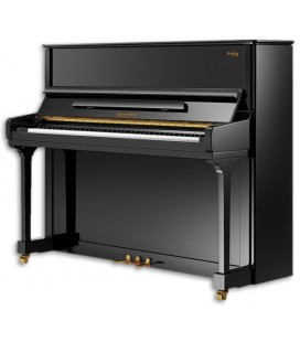 Piano Vertical Kayserburg KAM2 Preto Polido 3 Pedais
