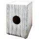 Foto das costas do Cajon LP Aspire LPA1332-WS Accents White Streak