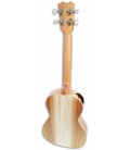 Foto do fundo do Ukulele Tenor APC TMX com Boca Lateral