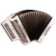 Photo of the Concertina Hohner Corona II Xtreme in white color