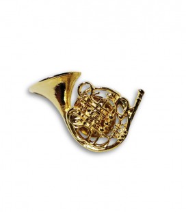 Foto do Pin Ortolá 7775 FTP007 Trompa Dourado