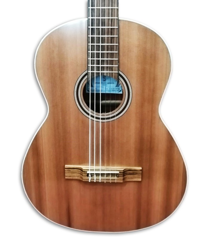 Foto de la tapa de la Guitarra Clássica APC 3C