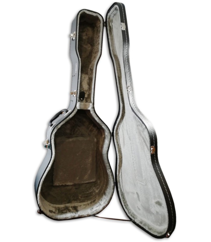 Photo of the guitar Fender CD-140SCE Sunburst open case