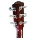 Photo of the guitar Fender CD-140SCE Sunburst machine heads