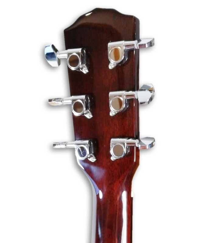 Foto del clavijero de la guitarra Fender CD-140SCE Sunburst