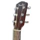 Foto de la cabeza de la guitarra Fender CD-140SCE Sunburst con estuche