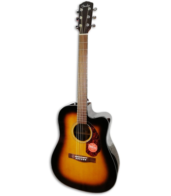Foto da guitarra Fender CD-140SCE Sunburst 