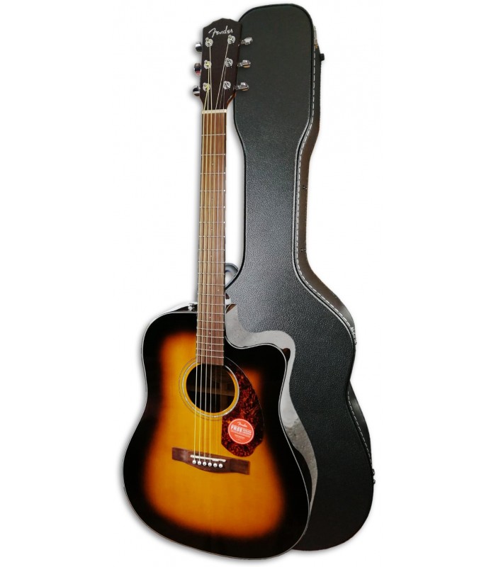 Fender CD140SCE Dreadnought Electroacoustic guitar Salão Musical
