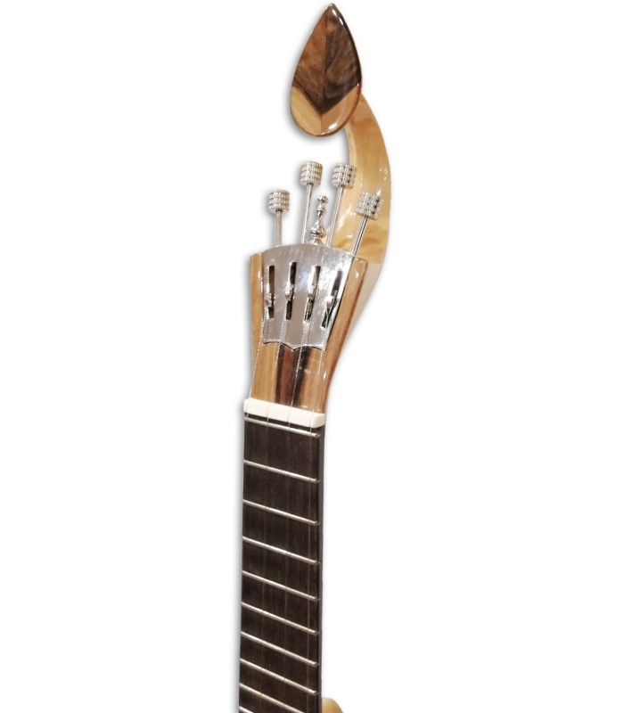 Foto del clavijero abanico del Cavaquinho Artimúsica CV15L Medio Lujo