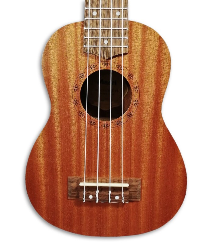 Foto do tampo do Ukulele Maori WK 1S Soprano