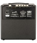 Foto do Amplificador Fender Rumble LT25 de costas