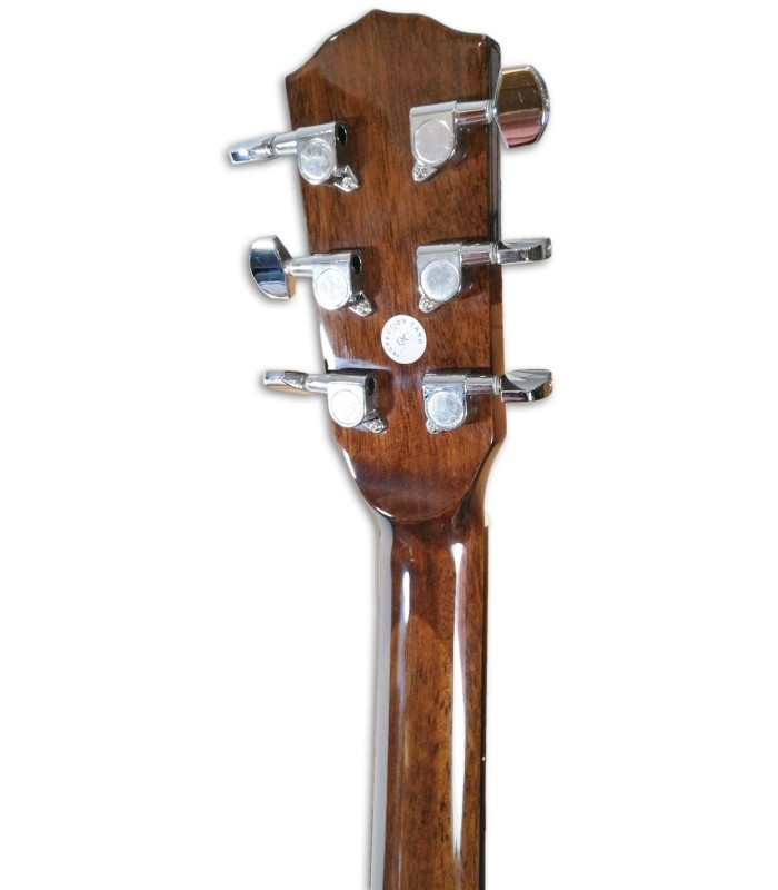 Foto do carrilhão da Guitarra Acústica Fender Dreadnought CD 60 V3 DS Sunburst Walnut