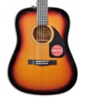 Photo of the Acoustic Guitar Fender Dreadnought CD 60 V3 DS Sunburst Walnut top