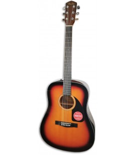 Guitarra Acústica Fender Dreadnought CD 60 V3 DS Sunburst Walnut