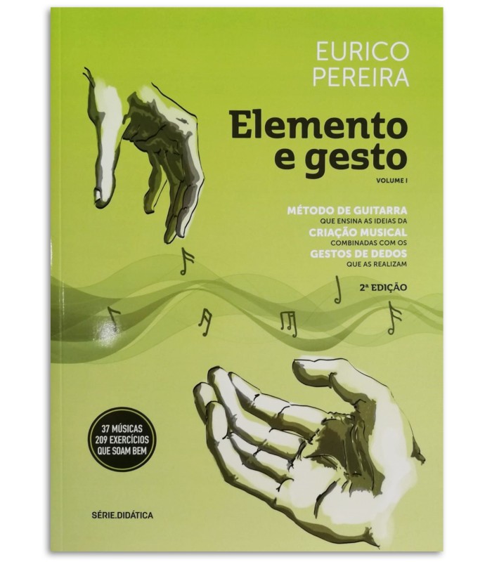 Portada del Método de Guitarra Elemento e Gesto Eurico Pereira 2ª Edición