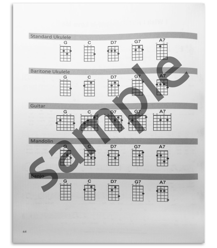 Foto de uma amostra do livro Celtic Songs Strum Together Guitar