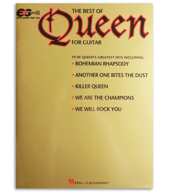 Photo of the The Best Of Queen For Guitar book cover