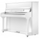 Photo of the Upright Piano Ritmuller model AEU118S in white finish
