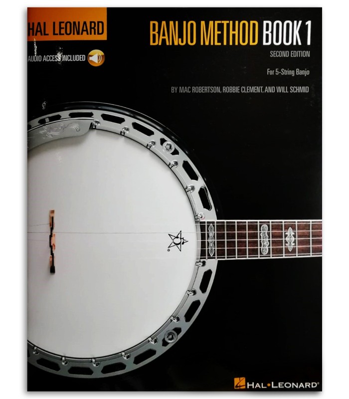 Photo of the Banjo Method Book1 Hal Leonard book cover