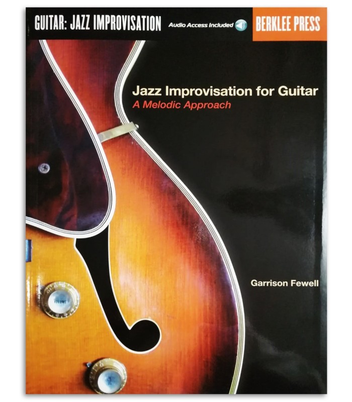 Foto da capa do livro Jazz Improvisation for Guitar Garrison Fewell