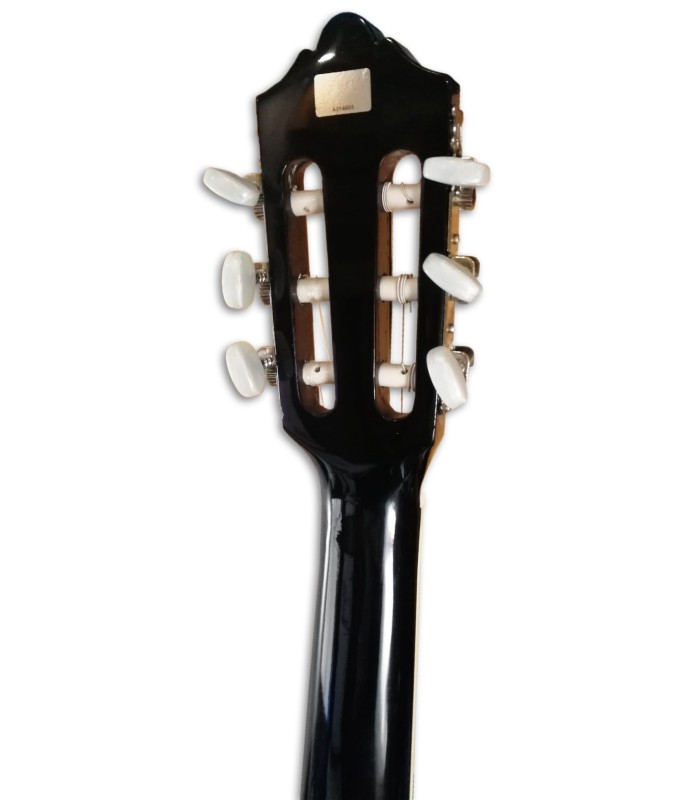 Photo of the Classical Guitar Ashton model SPCG-34BK machine heads