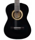 Foto de la tapa de la Guitarra Clásica Ashton modelo SPCG-34BK