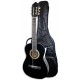 Photo of the Classical Guitar Ashton model SPCG-34BK with the bag