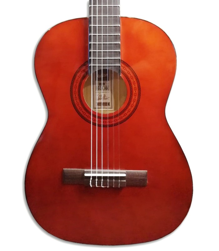 Foto de la tapa de la Guitarra Clásica Ashton modelo SPCG-34AM