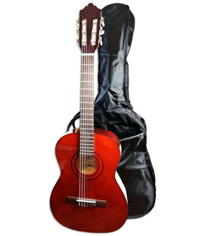 Photo of the Classical Guitar Ashton model SPCG-34AM with a bag